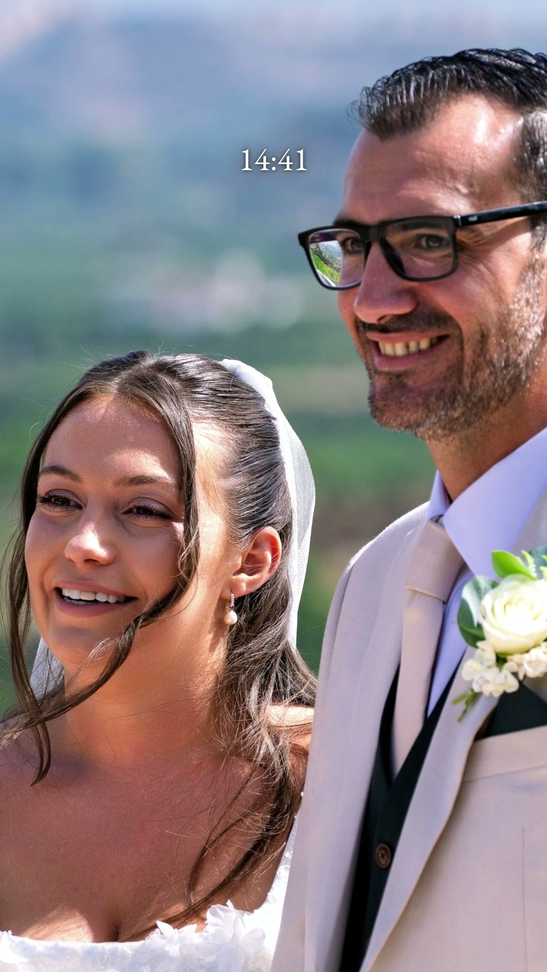 Reel — one wedding day in thirty seconds, from the petals to the dance floor